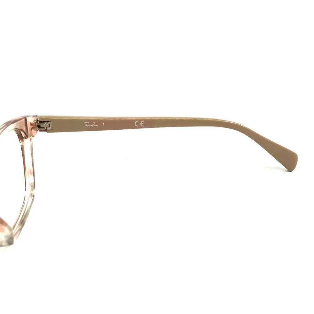 Ray-Ban Kids Eyeglasses Frame RY1591 3809 Nude Clear Cat Eye Full Rim 48-16-130